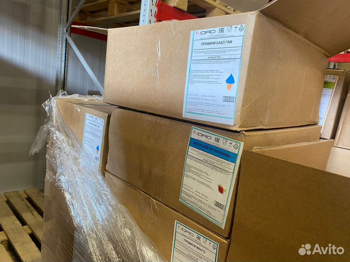 Смеси для мороженого оптом Калининград