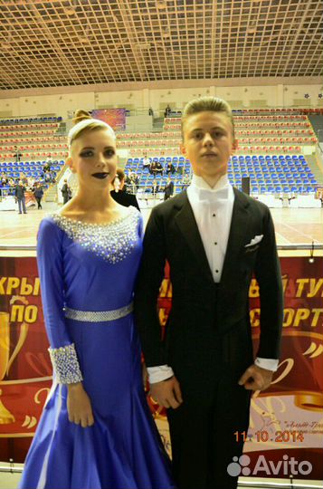 Рубашка,бабочка для бальных танцев,размер 38