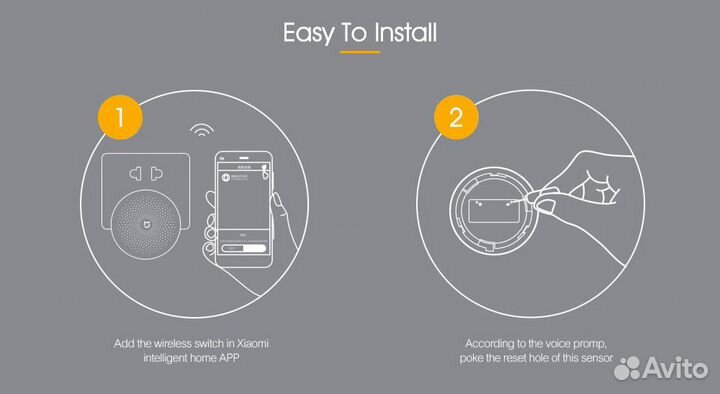 Беспроводная кнопка Xiaomi Mi Smart Home