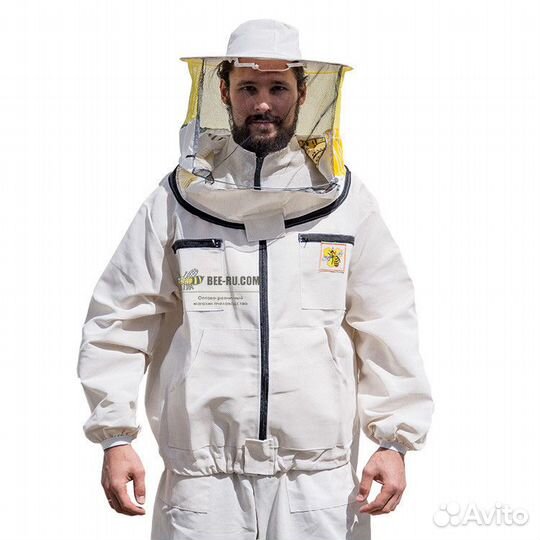 Костюм пчеловода Евро-Стиль (куртка, сетка и карма