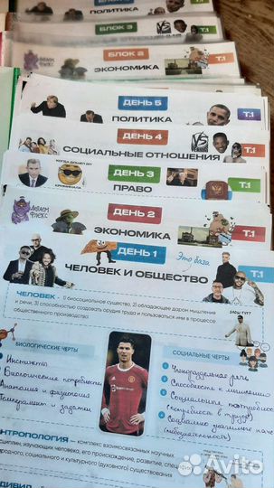 Материалы для подготовки к егэ по обществознанию