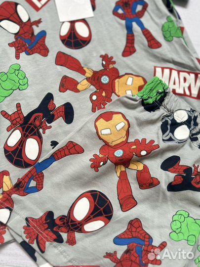 Летний костюм на мальчика Marvel H&M