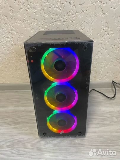 Игровой компьютер Intel Core i3-12100F+RX 6500 XT
