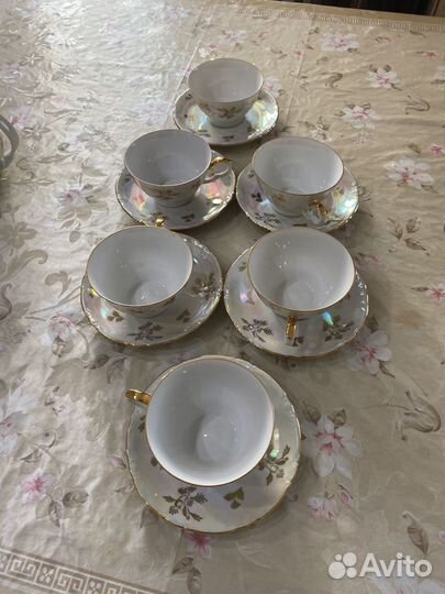 Отличный подарок Чайно кофейный сервиз гдр