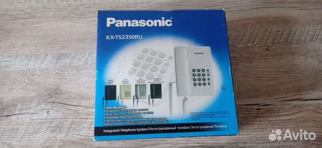 Стационарный телефон panasonic новый