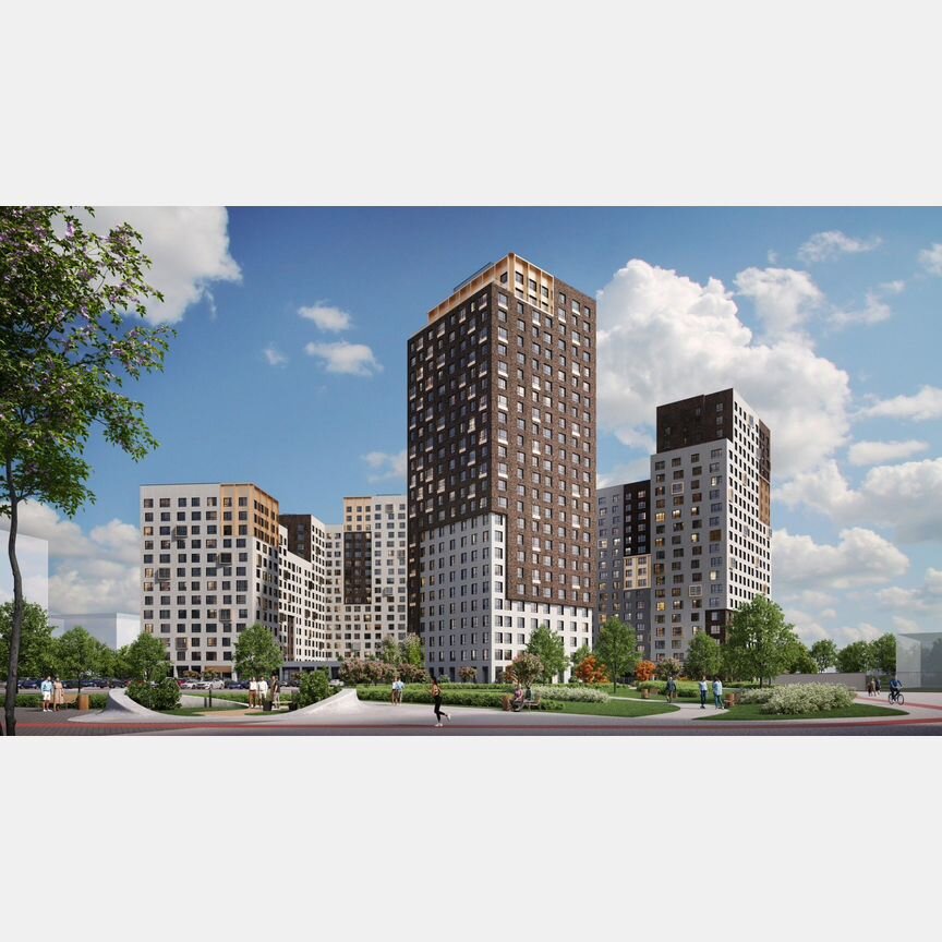 1-к. квартира, 40,1 м², 8/23 эт.