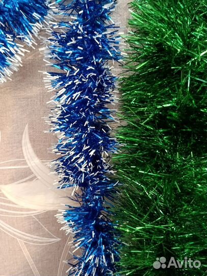 Набор мишуры новогодней