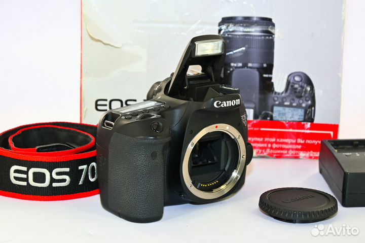 Canon EOS 70D 20.0MP зеркалка body