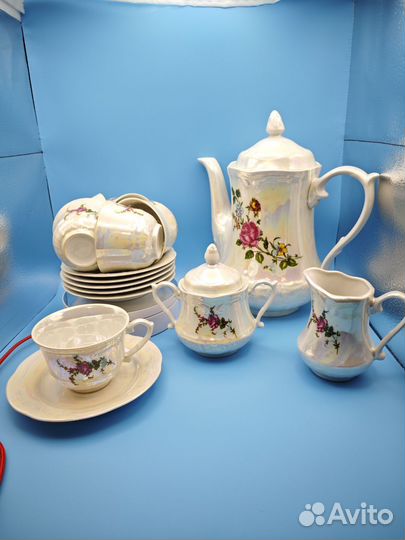 Чайный сервиз фарфор в подарочной упаковке
