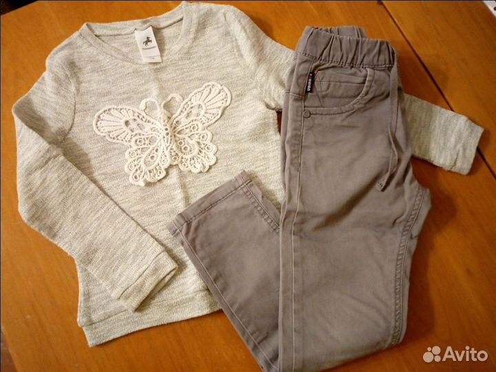 Одежда фирменная для девочки 116