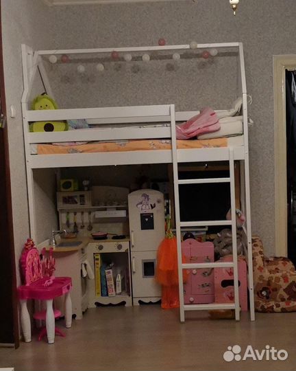 Детская кровать чердак