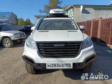 Площадка под лебедку (защита штатного бампера юбка