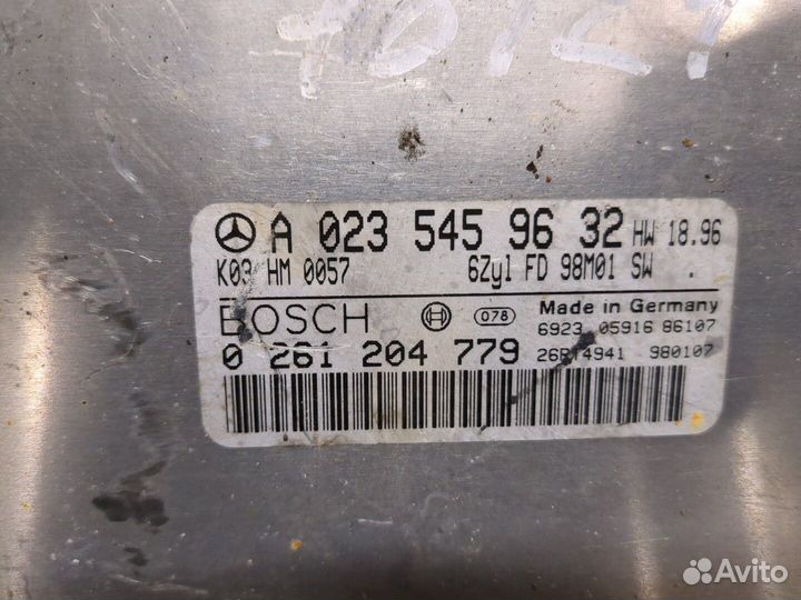 Блок управления двигателем Mercedes E W210, 1998