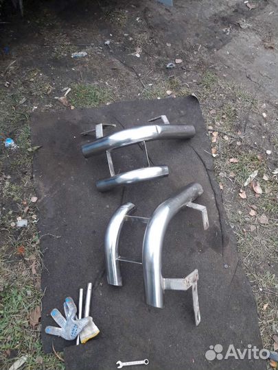 Кенгурин.защита заднего бампера