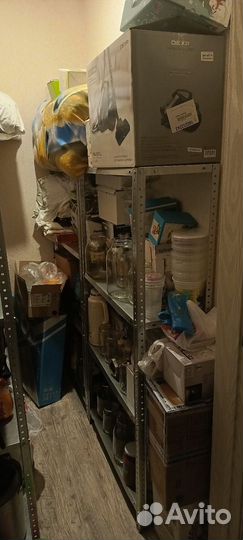 Стеллаж разборный металлический