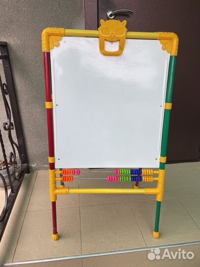 Мольберт детский двухсторонний растущий nika M2