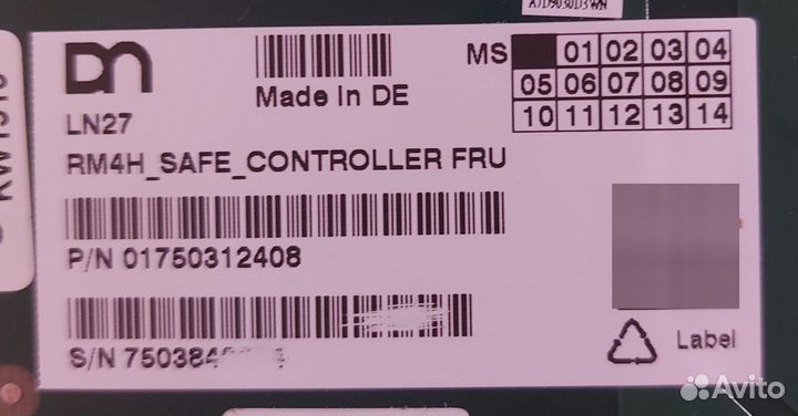01750287368 01750312408 сейф контроллер wincor