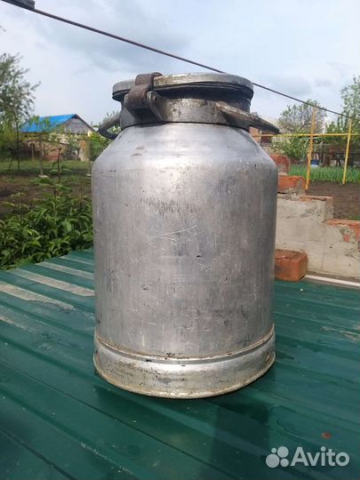 Фляга 40л алюминиевая