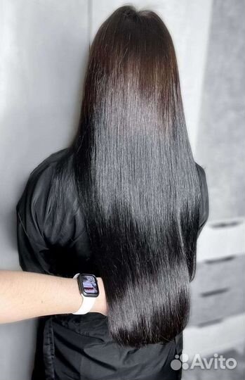 Наращивание волос. Микрокапсулы. Снятие, Коррекция