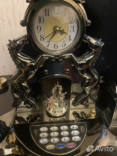 Домашний телефон, часы