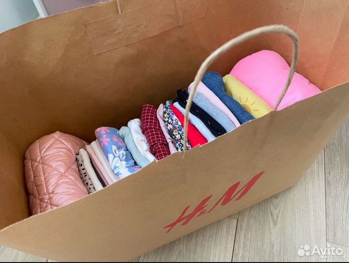 Одежда обувь для девочки 1-5 лет пакетом