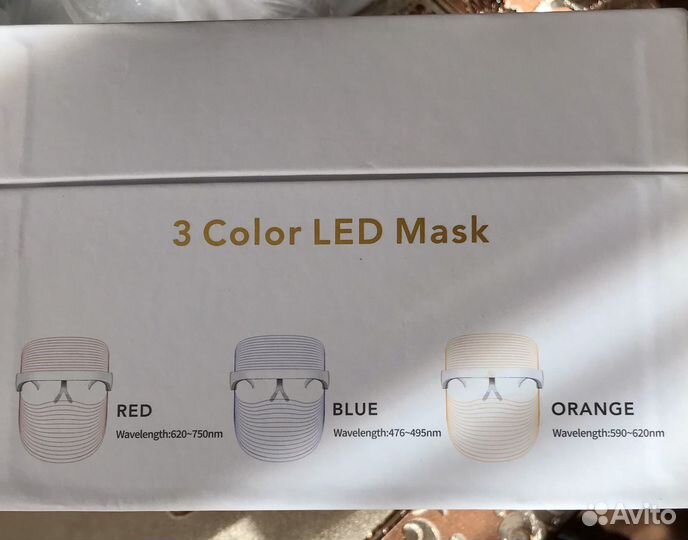 Светодиодная led маска для лица