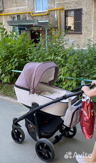 Коляска 3 в 1 bebe mobile gusto