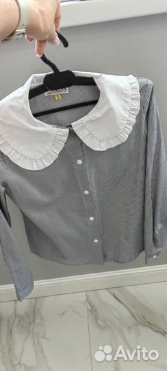 Блузки школьные 140