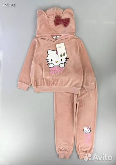 Костюм велюр Барби, Китти, Скай