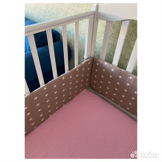 Бортики в детскую кроватку