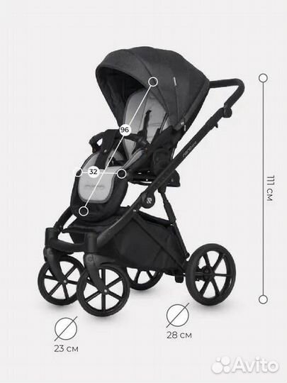 Универсальная коляска Riko Nano Pro 2 в 1