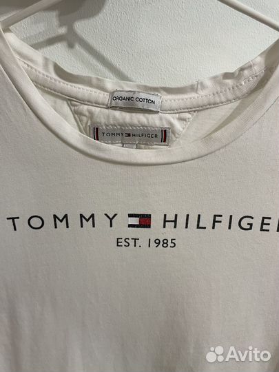Лонгслив tommy hilfiger детский