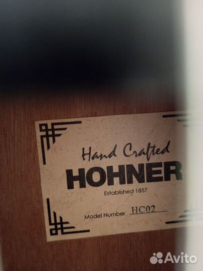 Гитара hohner hc-02 1/2