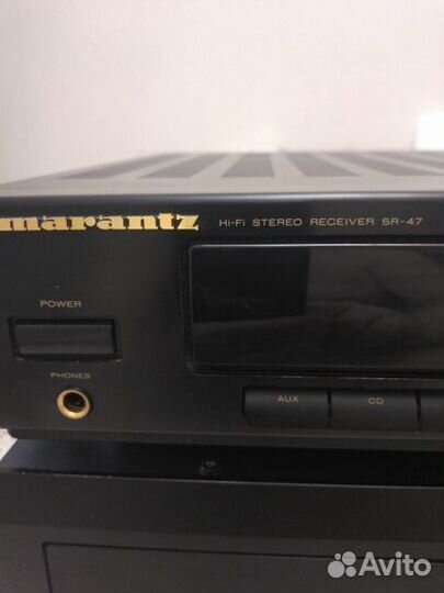 CD-плейер ламповый Dynaco + Ресивер Marantz SR-47