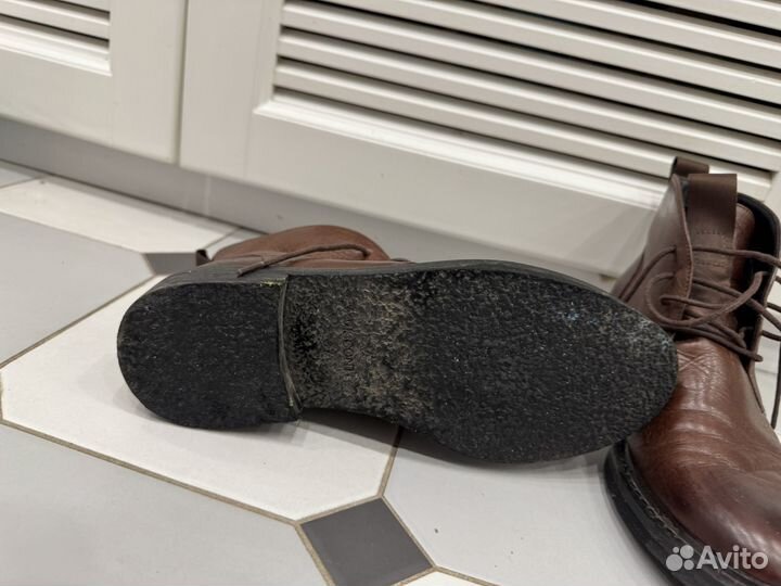 Ботинки демисезонные женские бежевые 37 размер