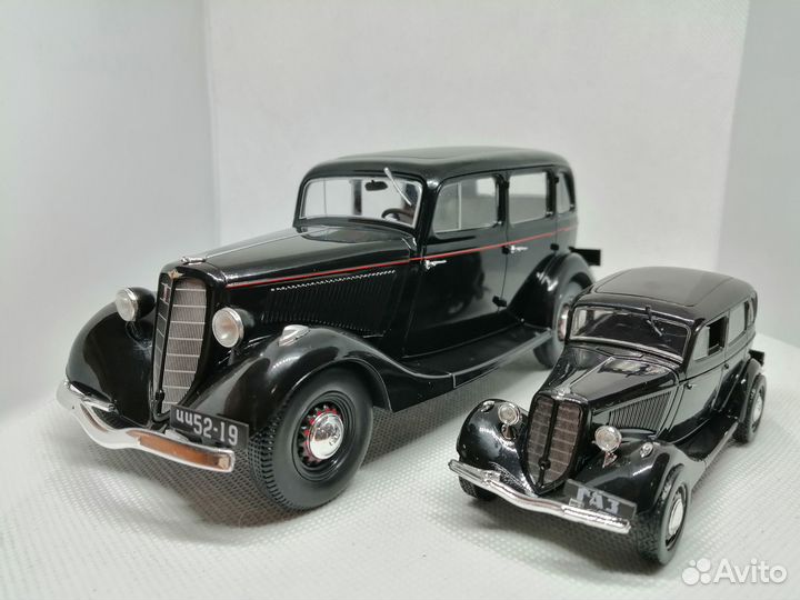 Модель газ-М1 «Эмка нквд» в масштабе 1:24