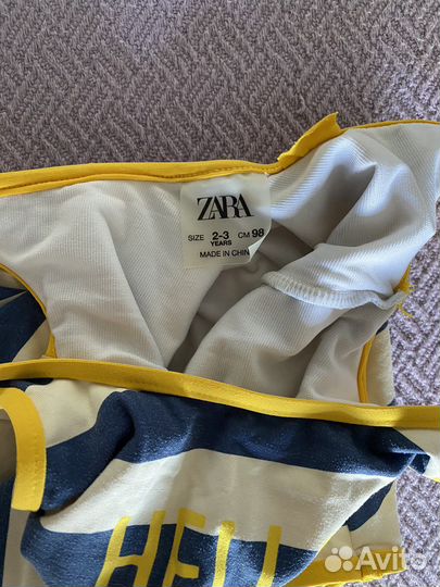 Купальник детский zara kids