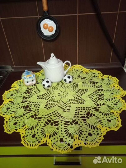 Салфетки связанные крючком