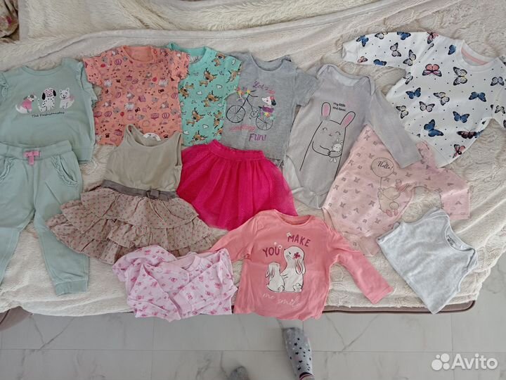 Вещи на девочку пакетом 86-92