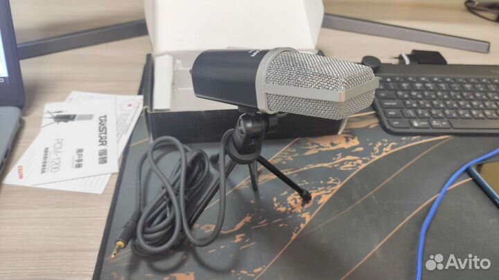 Микрофон takstar pcm 1200 разъём 3.5