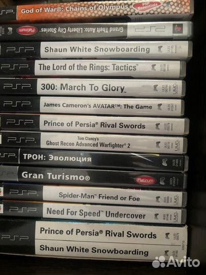 Диски на sony psp