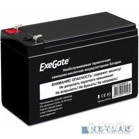 Exegate EX285659RUS Аккумуляторная батарея HRL 12