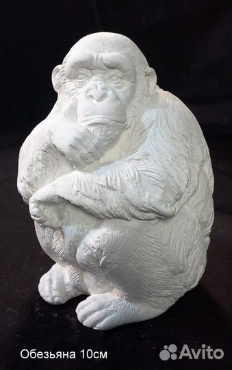 Продам гипсовые фигурки зверей