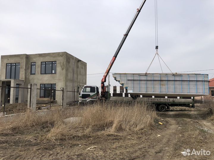 Бассейн для дачи со ступенями 3х6