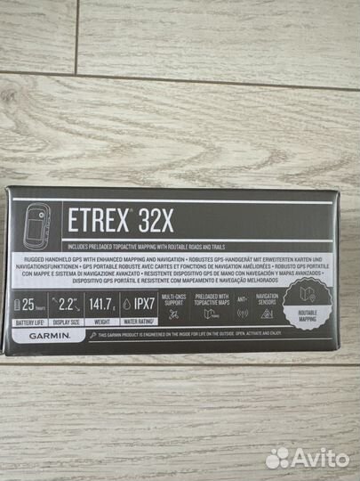 Навигатор Garmin Etrex 32X