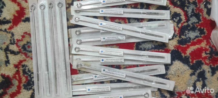 Расходники для тату. Держатели,носики, иглы