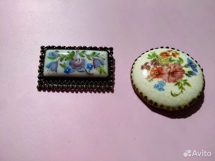 Винтажная брошь