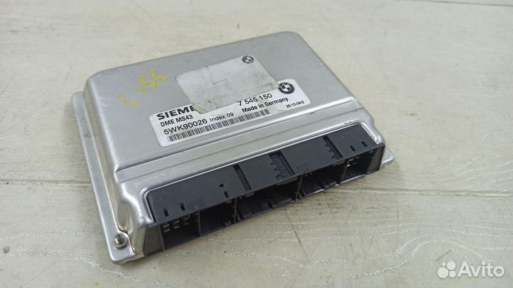 Блок управления двигателем BMW X5 E53 M54