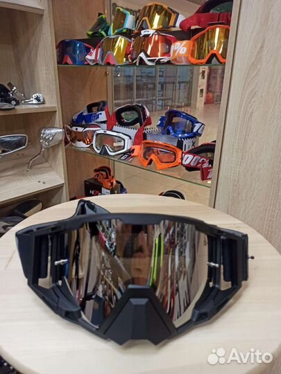 Очки Кроссовые на мотошлем