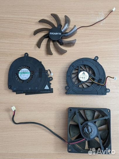 Ноутбучные вентиляторы